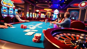 Experience the thrill of games at https://sn888app.com.br with dynamic casino scenes showcasing poker, slots, and roulette.