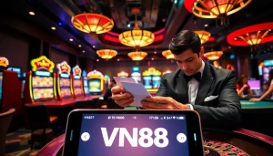 Experience the thrill of winning at VN88 with exciting casino games and vibrant slot machines.