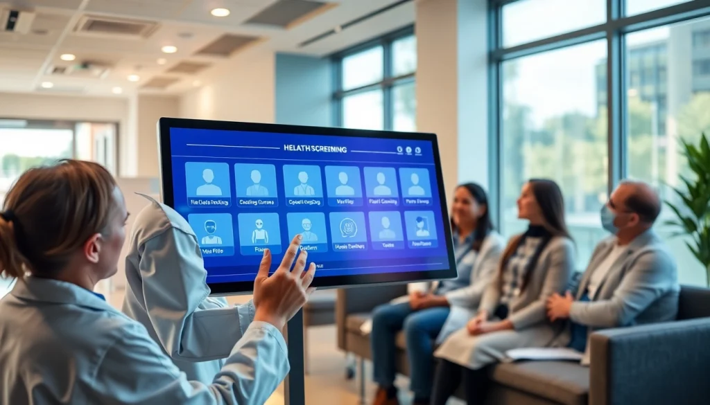 Explore trevia.com, showcasing an innovative digital health solution in a professional healthcare setting.