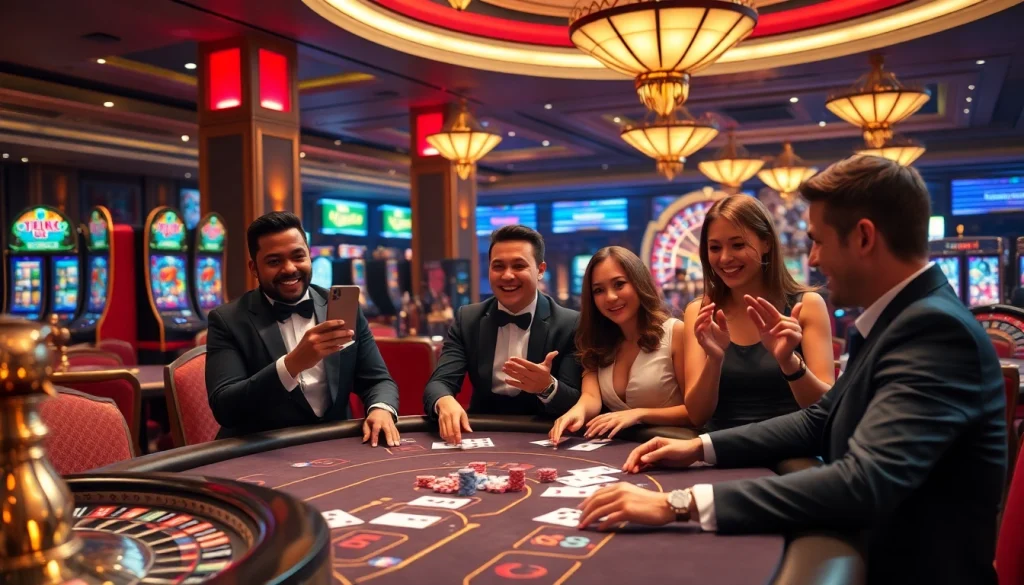 Experience the excitement and luxury of play go88 with vibrant casino visuals and engaging dealer interactions.