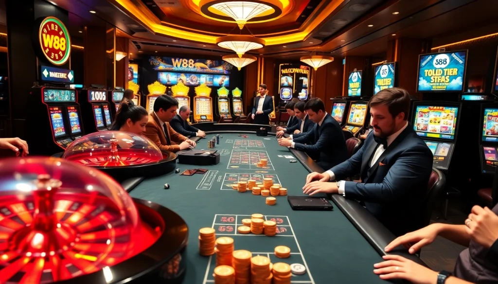 Experience the thrill of online gambling at https://w88com.us/ with vibrant casino action and professional dealers.