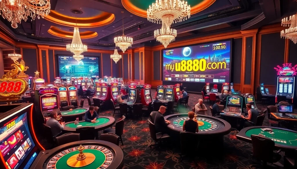 Experience thrilling gameplay at u888.com with vibrant slots and engaging poker tables.
