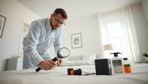 Resolve bed bug issues with professionals from https://affordablebedbugexterminators.com in action.