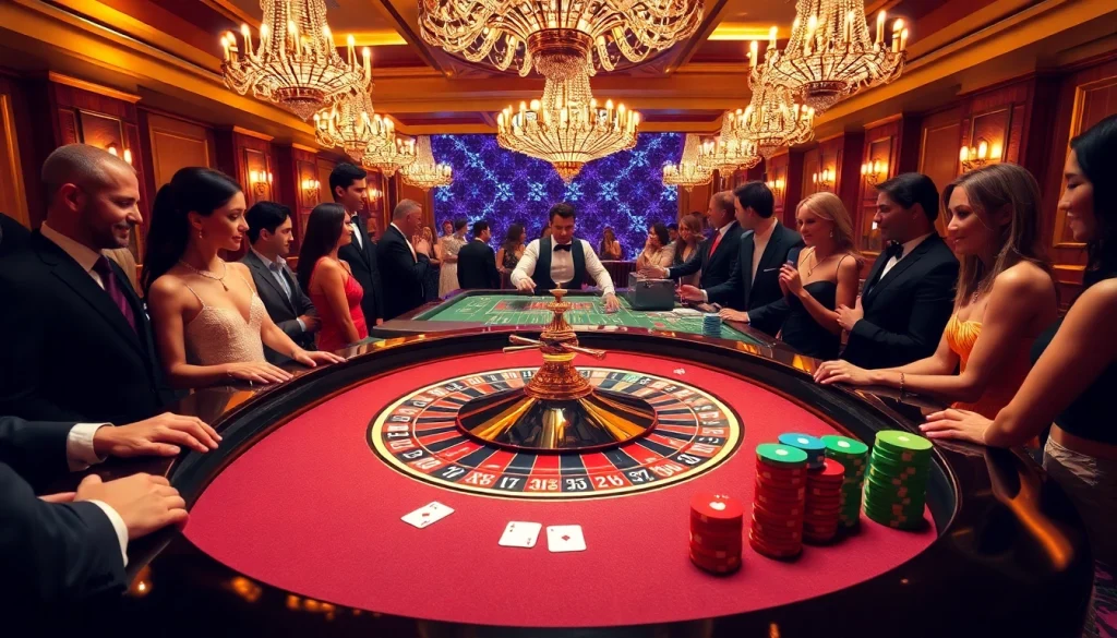 Experience the thrill of https://topclub.space/ with luxury casino games featuring roulette tables and delighted players.
