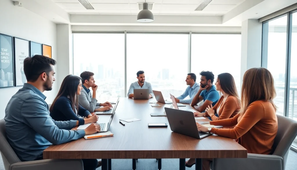 Engaging session at CareerSprints.com showcasing collaborative learning in a bright setting.