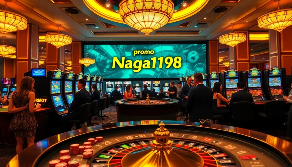 Experience the excitement at a vibrant casino with the latest promo Naga169 offers and thrilling gaming action.