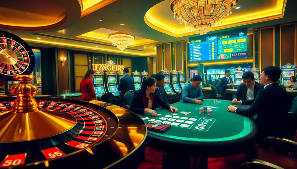 Experience luxury gaming at https://febet8.com with vibrant casino tables and excitement.