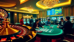 Experience luxury gaming at https://febet8.com with vibrant casino tables and excitement.