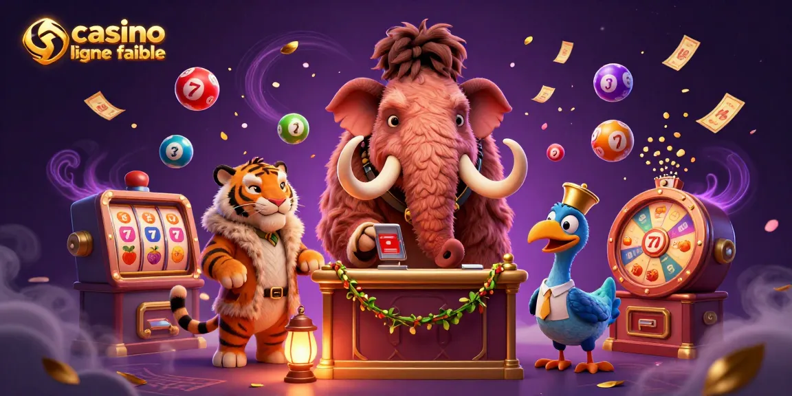 Vivez l'expérience d'un casino en ligne fiable avec des personnages uniques dans une illustration 3D captivante.