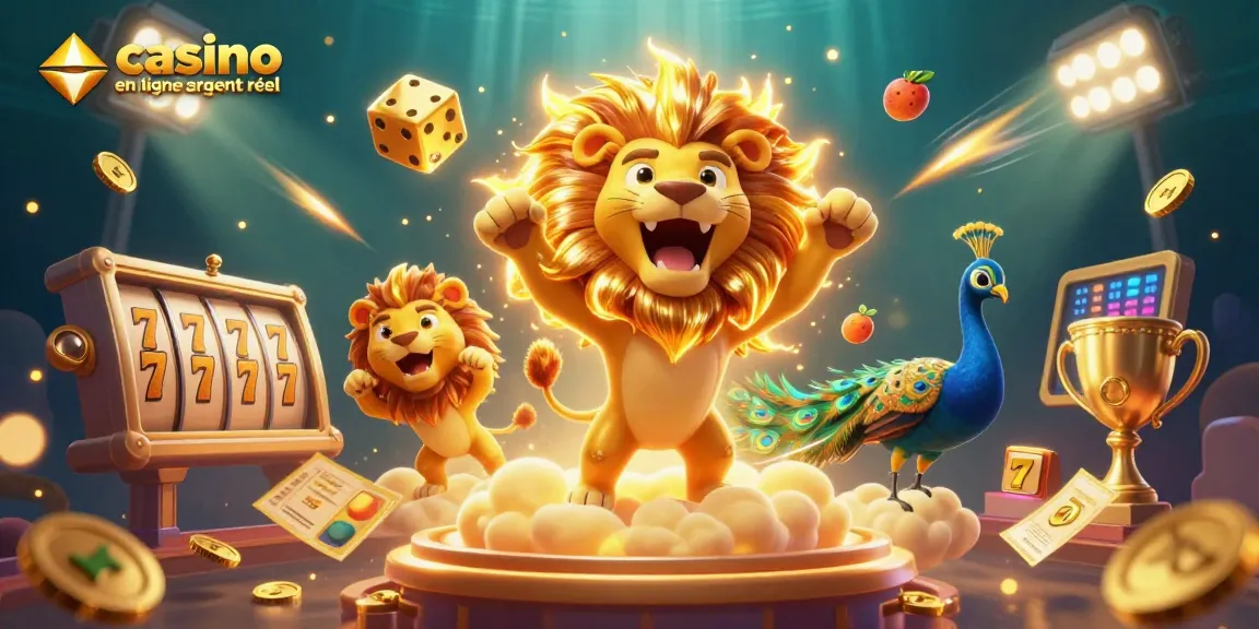 Plongez dans l'univers du casino en ligne argent réel avec des jackpots, des jeux et de l'ambiance colorée