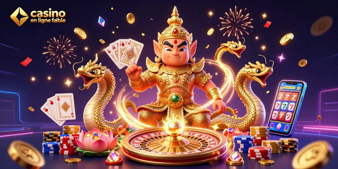 Les jeux de casino en ligne fiables mettent en avant des éléments vibrants comme des jackpots et des roulettes.