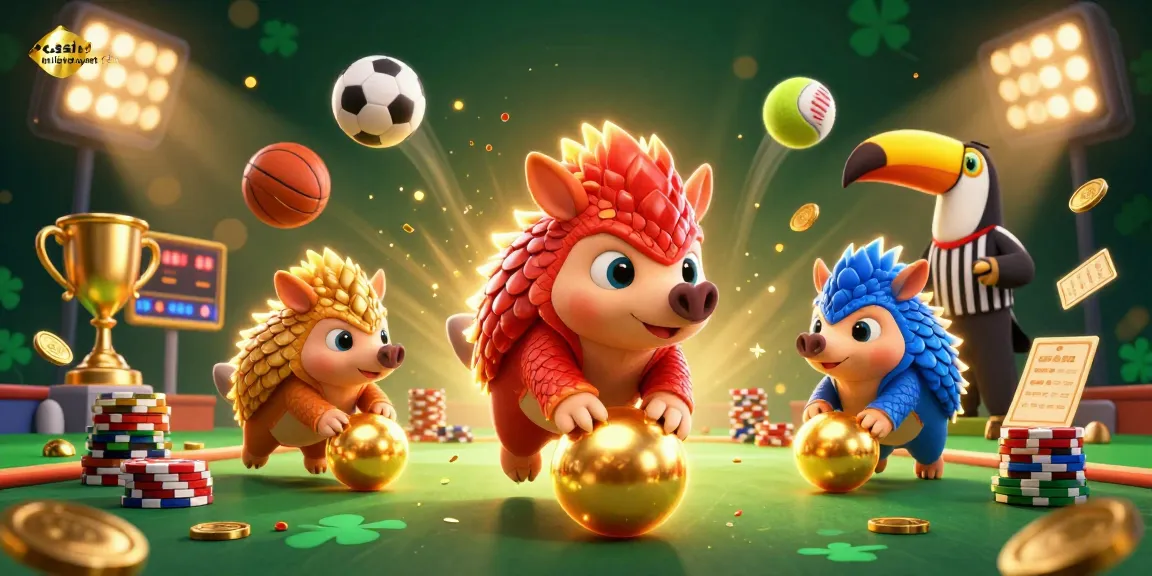 Vivez l'adrénaline du casino en ligne argent réel avec des pangolins en défi au milieu de jeux de casino.